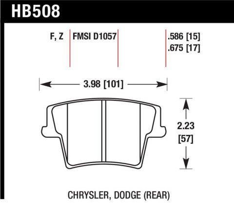 Hawk HPS Street Brake Pads