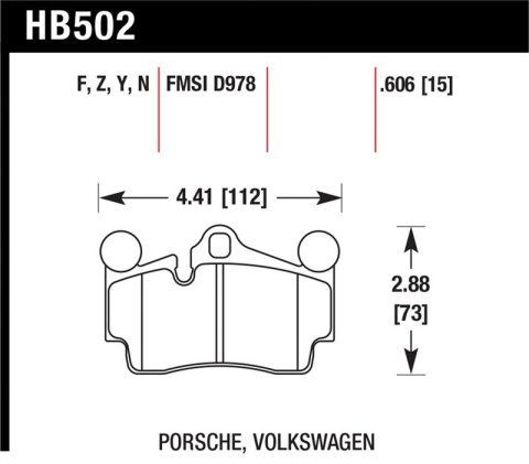 Hawk LTS Street Brake Pads