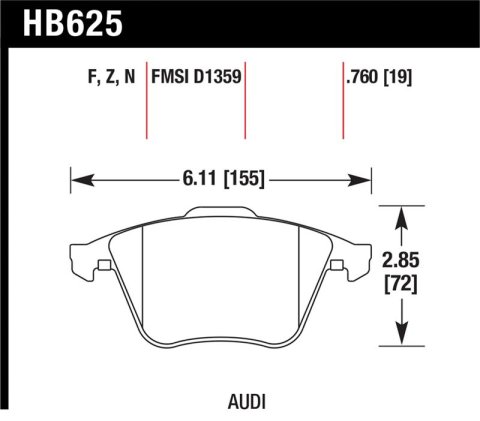 Hawk HPS Street Brake Pads