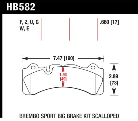 Hawk HPS Street Brake Pads