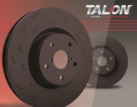 Hawk Talon 99-07 Silverado 1500 / 00-06 Tahoe Slotted-Only Vented 12.01 in Front Brake Rotor Set