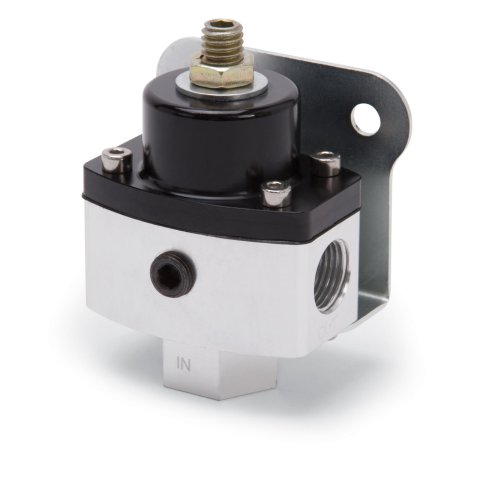 Edelbrock Fuel Pressure Regulator 4-1/2 to 9 PSI Satin Finish