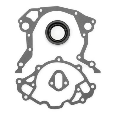 Edelbrock Timing Cover Gasket And Oil Seal Kit for SB Ford