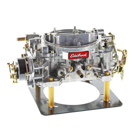 Edelbrock Carburetor Performer Series 4-Barrel 800 CFM Electric Choke Satin Finish