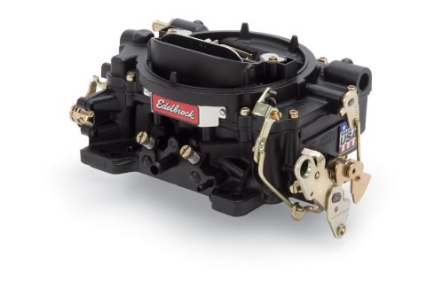Edelbrock Carburetor Performer Series 4-Barrel 750 CFM Manual Choke Black Finish