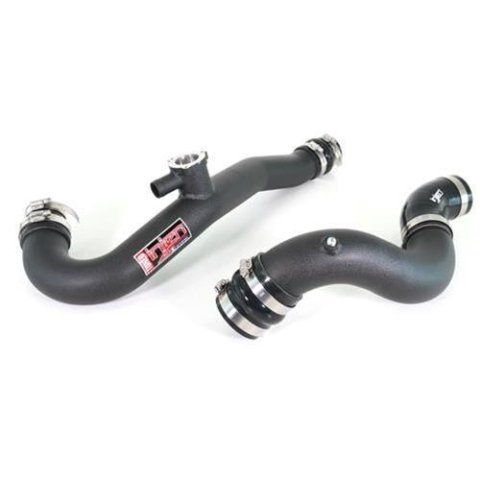 Injen 15-19 Ford Mustang 2.3L EcoBoost Aluminum Intercooler Piping Kit - Wrinkle Black