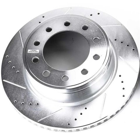 Power Stop 11-18 Ram 5500 Front Left Evolution Drilled & Slotted Rotor