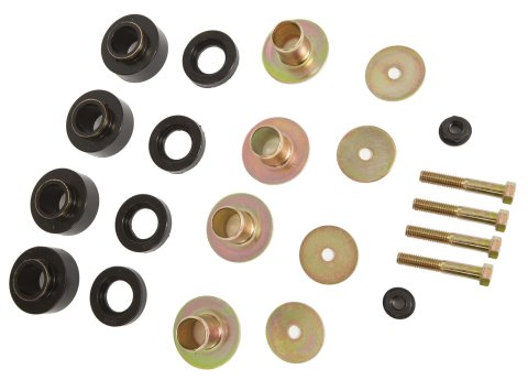 Energy Suspension 68-72 Chevrolet Chevelle SS Black Body Mount Set