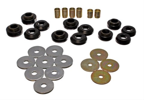 Energy Suspension 75-79 Chevrolet Nova / Chevy II Black Body Mount Set