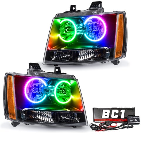 Oracle 07-14 Chevrolet Tahoe SMD HL - ColorSHIFT w/ BC1 Controller