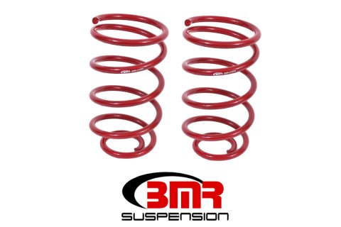 BMR 64-66 A-Body Rear Lowering Springs - Red