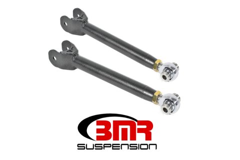 BMR 16-17 6th Gen Camaro Lower Trailing Arms w/ Single Adj. Rod Ends - Black Hammertone