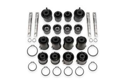 BMR 97-04 Chevrolet Corvette C5 / 05-13 Corvette C6 Front & Rear Control Arms Bearing Kit - Black