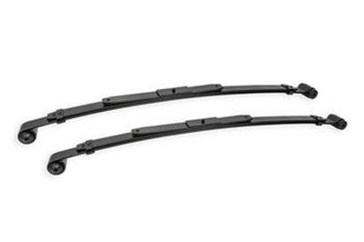 BMR 67-69 GM F-Body 1st Gen / 68-74 GM X-Body 3rd Gen 3in Drop Rear Lowering Leaf Springs - Black