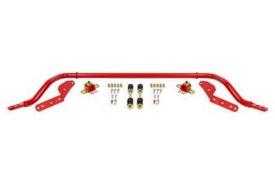 BMR 64-67 GM A-Body 1.25in Hollow 2-Hole Adjustable Front Sway Bar Kit - Red