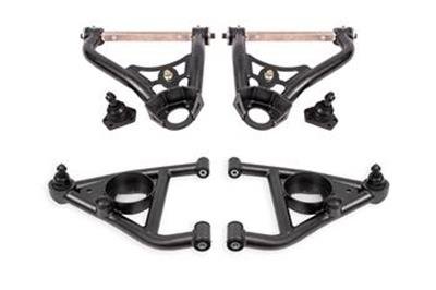 BMR 67-69 GM F-Body / 68-74 X-Body Non-Adj. Upper & Lower A-Arms (Polyurethane) - Black Hammertone