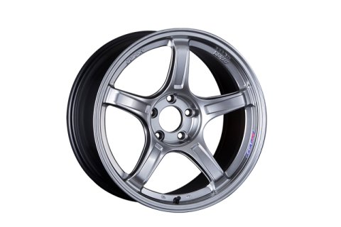 SSR GTX03 18x8.5 5x114.3 45mm Offset Platinum Silver Wheel
