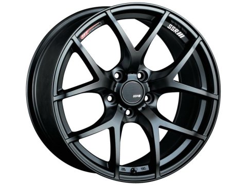 SSR GTV03 19x8.5 5x114.3 38mm Offset Flat Black Wheel 11+ WRX / 08+ STI / 11+ tC / 93-98 Supra
