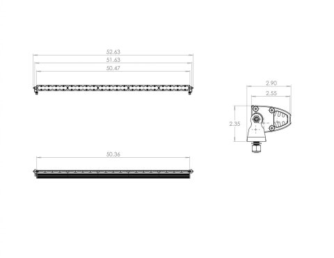 Baja Designs S8 Series Work/Scene Pattern 50in LED Light Bar