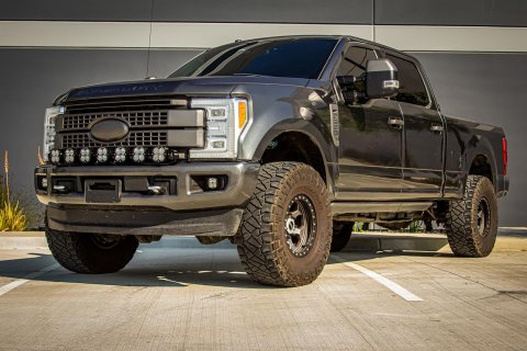 Baja Designs 17-19 7 XL Linkable LED Light Kit For Ford Super Duty