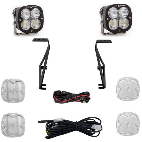 Baja Designs 21-25 Ford Raptor (Base/37/R) XL Pro A-Pillar Kit