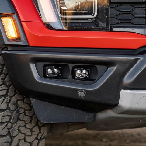 Baja Designs 21+ Ford Raptor/Bronco S2 SAE Pro Fog Pocket Light Kit Clear