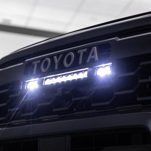 Baja Designs 2024+ Toyota Tacoma (Incl. TRD Pro) 10in. S8/S2 Pro Grille Kit - Clear