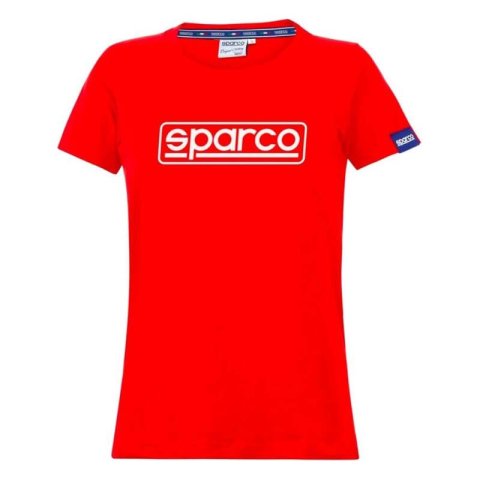 Sparco T-Shirt Lady Frame SMALL Red