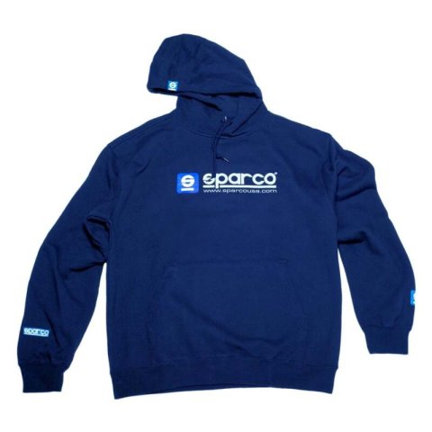 Sparco Sweatshirt Hooded WWW Royal XSML