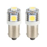 Oracle BA9S 5 LED 3 Chip Bayonet Bulbs (Pair) - White thumbnail 6