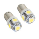 Oracle BA9S 5 LED 3 Chip Bayonet Bulbs (Pair) - White thumbnail 8