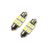 Oracle 33MM 4 LED 3-Chip Festoon Bulbs (Pair) - Cool White thumbnail 3