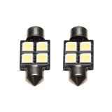 Oracle 33MM 4 LED 3-Chip Festoon Bulbs (Pair) - Cool White thumbnail 5
