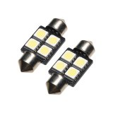Oracle 33MM 4 LED 3-Chip Festoon Bulbs (Pair) - Cool White thumbnail 8