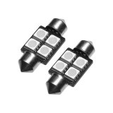 Oracle 33MM 4 LED 3-Chip Festoon Bulbs (Pair) - Blue thumbnail 3