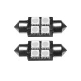 Oracle 33MM 4 LED 3-Chip Festoon Bulbs (Pair) - Blue thumbnail 4