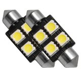 Oracle 37MM 4 LED 3-Chip Festoon Bulbs (Pair) - Cool White thumbnail 3