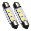 Oracle 37MM 4 LED 3-Chip Festoon Bulbs (Pair) - Cool White thumbnail 5