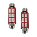 Oracle 44MM 6 LED 3-Chip Festoon Bulbs (Pair) - Green thumbnail 3