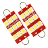 Oracle 44MM 6 LED 3 Chip - Loop Festoon Bulbs (Pair) - White thumbnail 4