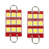 Oracle 44MM 6 LED 3 Chip - Loop Festoon Bulbs (Pair) - White thumbnail 7