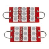 Oracle 44MM 6 LED 3 Chip - Loop Festoon Bulbs (Pair) - Red thumbnail 6