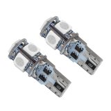 Oracle T10 5 LED 3 Chip SMD Bulbs (Pair) - Purple thumbnail 1