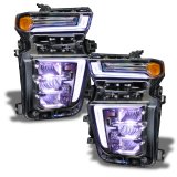 Oracle 20-21 Chevy Silverado HD 2500RGB Headlight Demon Eye Kit - w/o Controller thumbnail 5