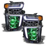 Oracle 20-21 Chevy Silverado HD 2500RGB Headlight Demon Eye Kit - w/o Controller thumbnail 7