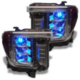 Oracle 19-21 Silverado/Sierra 1500 RGB Demon Eye Headlight Kit - w/o Controller thumbnail 5