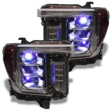 Oracle 19-21 Silverado/Sierra 1500 RGB Demon Eye Headlight Kit - w/o Controller thumbnail 6