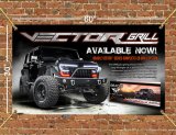 Oracle VECTOR Grille 60in x 30in Banner thumbnail 1