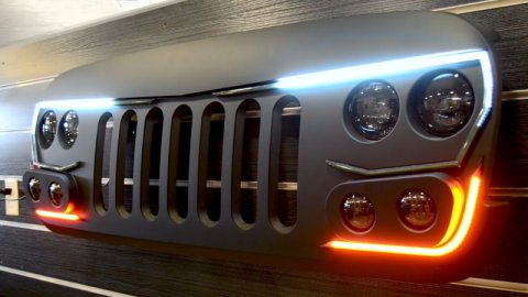 Oracle VECTOR Jeep Wrangler JK Grille Display thumbnail 1