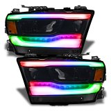 Oracle 19-21 Dodge RAM 1500 RGB+W Headlight DRL Kit - Reflector LED Headlights - thumbnail 5